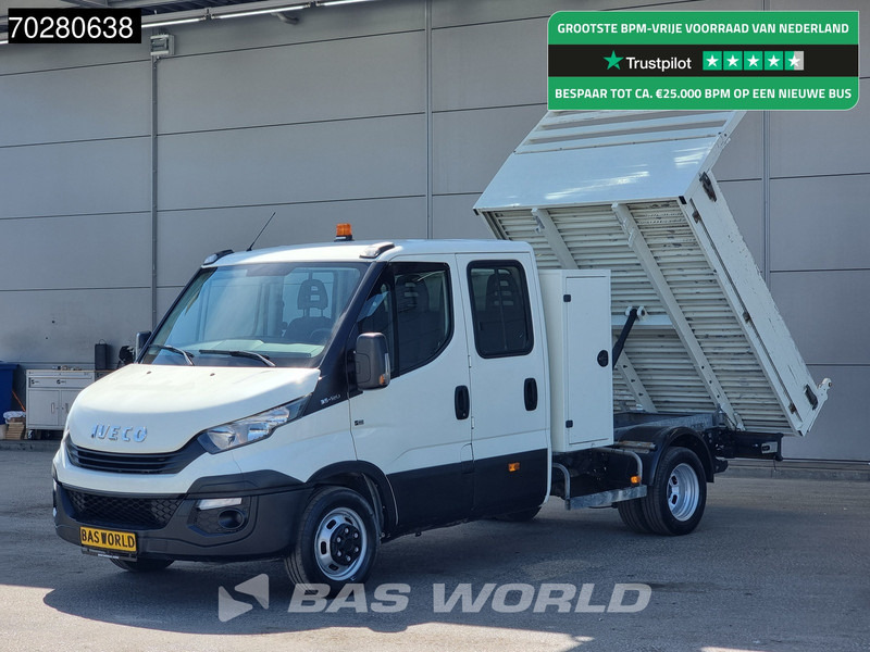 Iveco Daily 35C12 Kipper met Kist Dubbel Cabine Dubbellucht 3,5t Trekhaak Airco Euro6 Tipper Benne Kieper Airco Dubbel cabine Trekhaak - Комби кипер: слика 1 Iveco Daily 35C12 Kipper met Kist Dubbel Cabine Dubbellucht 3,5t Trekhaak Airco Euro6 Tipper Benne Kieper Airco Dubbel cabine Trekhaak - Комби кипер: слика 1