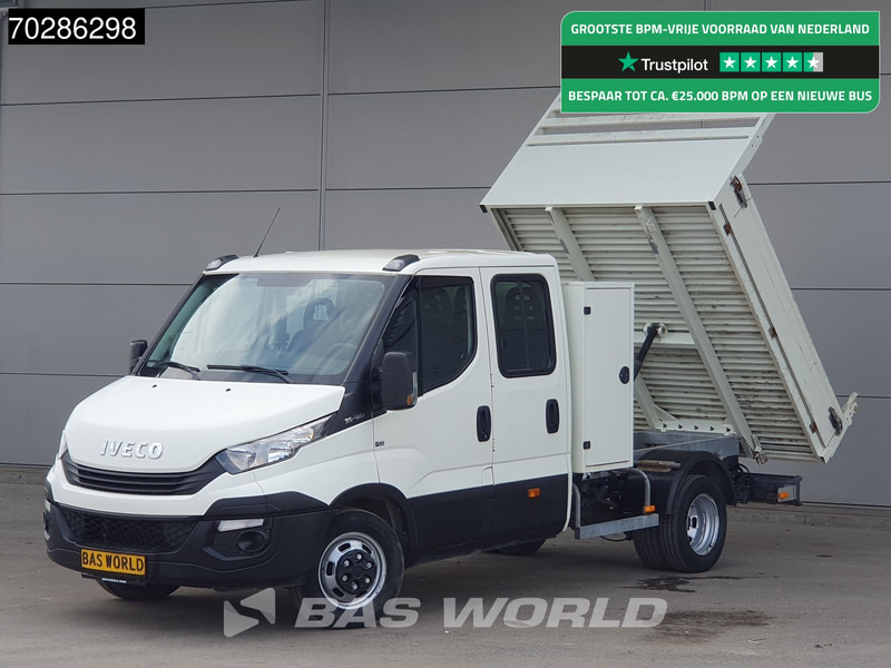 Iveco Daily 35C12 Open Laadbak met Kist Dubbel Cabine Dubbellucht 3,5t Trekhaak Airco Cruise Euro6 Pritsche Pickup Open Box 2m3 Airco Trekha - Комбе со отворен сандак: слика 1 Iveco Daily 35C12 Open Laadbak met Kist Dubbel Cabine Dubbellucht 3,5t Trekhaak Airco Cruise Euro6 Pritsche Pickup Open Box 2m3 Airco Trekha - Комбе со отворен сандак: слика 1