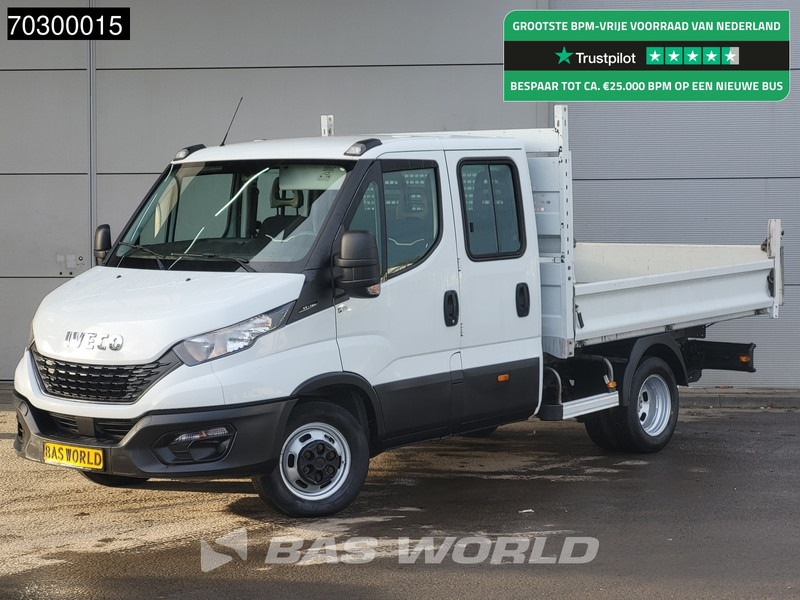 Iveco Daily 35C14 Dubbel Cabine Kipper Dubbellucht 3,5t Trekhaak Airco Cruise Euro6 Tipper Benne Kieper Airco Trekhaak Cruise control - Комби кипер: слика 1 Iveco Daily 35C14 Dubbel Cabine Kipper Dubbellucht 3,5t Trekhaak Airco Cruise Euro6 Tipper Benne Kieper Airco Trekhaak Cruise control - Комби кипер: слика 1