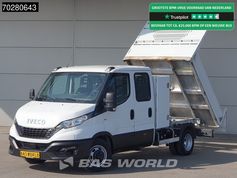 Iveco Daily 35C14 Kipper met Kist Dubbel Cabine Dubbellucht 3,5t Trekhaak Airco Cruise Euro6 Tipper Benne Kieper 2m3 Airco Trekhaak Cruise c - Комби кипер: слика 1 Iveco Daily 35C14 Kipper met Kist Dubbel Cabine Dubbellucht 3,5t Trekhaak Airco Cruise Euro6 Tipper Benne Kieper 2m3 Airco Trekhaak Cruise c - Комби кипер: слика 1