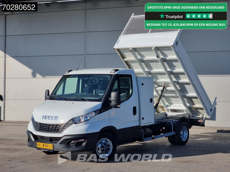 Iveco Daily 35C14 Kipper met Kist Dubbellucht 3,5t Trekhaak Airco Cruise Euro6 Tipper Benne Kieper 2m3 Airco Trekhaak Cruise control - Комби кипер: слика 1 Iveco Daily 35C14 Kipper met Kist Dubbellucht 3,5t Trekhaak Airco Cruise Euro6 Tipper Benne Kieper 2m3 Airco Trekhaak Cruise control - Комби кипер: слика 1