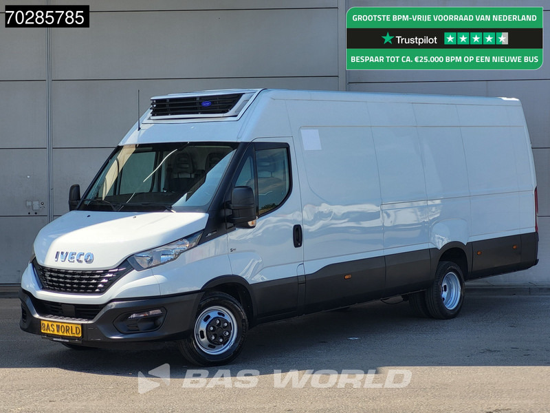 Комбе ладилник Iveco Daily 35C14 Koelwagen L4H2 Vriezer Thermo King Xarios 350 230V Stekker Dubbellucht 3,5t Trekgewicht Airco Cruise Parkeersensoren Euro6: слика 1
