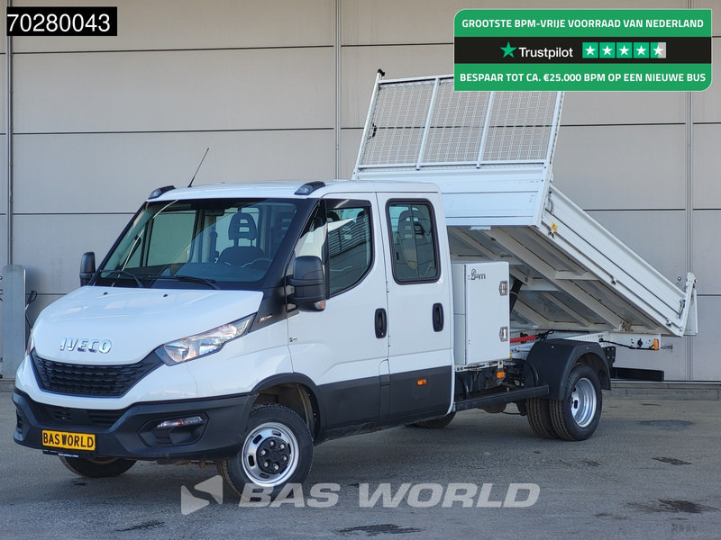 Iveco Daily 35C16 3.0L Kipper Dubbel Cabine met Kist 3,5t trekhaak Dubbellucht Airco Cruise Tipper Benne Kieper Airco Dubbel cabine Trekhaak - Комби кипер: слика 1 Iveco Daily 35C16 3.0L Kipper Dubbel Cabine met Kist 3,5t trekhaak Dubbellucht Airco Cruise Tipper Benne Kieper Airco Dubbel cabine Trekhaak - Комби кипер: слика 1