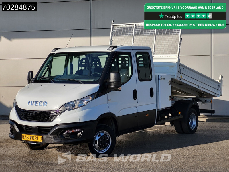 Комбе со отворен сандак Iveco Daily 35C16 3.0L Open Laadbak Dubbel Cabine met Kist 3,5t trekhaak Dubbellucht Airco Cruise Pritsche Pickup Open Box 2m3 Airco Trekhaa: слика 1