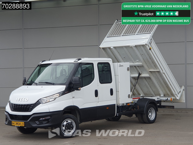 Iveco Daily 35C16 3.0L Open Laadbak met Kist Dubbel Cabine Dubbellucht 3,5t Trekhaak Airco Euro6 Pritsche Pickup Open Box 2m3 Airco Trekhaak - Комбе со отворен сандак: слика 1 Iveco Daily 35C16 3.0L Open Laadbak met Kist Dubbel Cabine Dubbellucht 3,5t Trekhaak Airco Euro6 Pritsche Pickup Open Box 2m3 Airco Trekhaak - Комбе со отворен сандак: слика 1