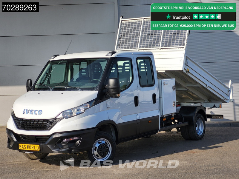 Iveco Daily 35C16 3.0L Open Laadbak met Kist Dubbel Cabine Dubbellucht 3,5t Trekhaak Navi Airco Cruise Camera Euro6 Pritsche Pickup Open Box - Комбе со отворен сандак: слика 1 Iveco Daily 35C16 3.0L Open Laadbak met Kist Dubbel Cabine Dubbellucht 3,5t Trekhaak Navi Airco Cruise Camera Euro6 Pritsche Pickup Open Box - Комбе со отворен сандак: слика 1