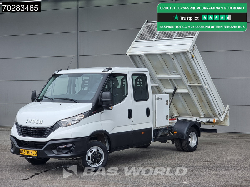 Iveco Daily 35C16 Kipper met Kist Dubbel Cabine Dubbellucht 3,5t Trekhaak Navi Airco Cruise Camera Euro6 Kieper Tipper Benne 2m3 Airco Trekh - Комби кипер: слика 1 Iveco Daily 35C16 Kipper met Kist Dubbel Cabine Dubbellucht 3,5t Trekhaak Navi Airco Cruise Camera Euro6 Kieper Tipper Benne 2m3 Airco Trekh - Комби кипер: слика 1
