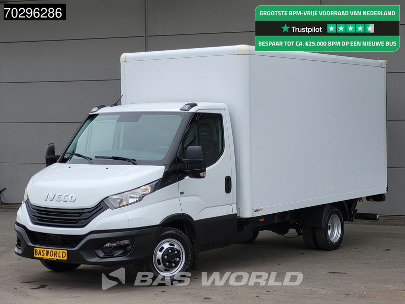 Iveco Daily 35C16 Laadklep Bakwagen Dubbellucht 160PK Airco Euro6 Meubelbak Koffer Airco - Комбе фургон: слика 1 Iveco Daily 35C16 Laadklep Bakwagen Dubbellucht 160PK Airco Euro6 Meubelbak Koffer Airco - Комбе фургон: слика 1