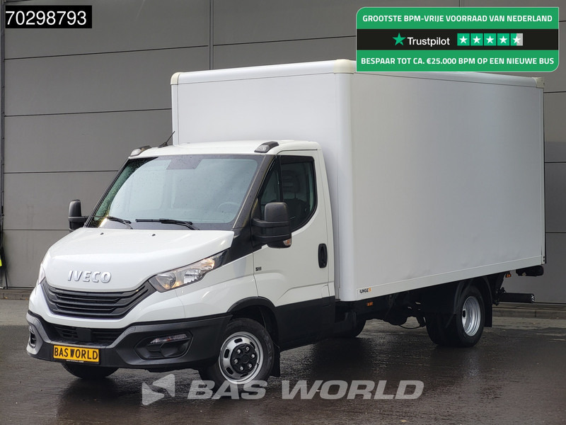 Iveco Daily 35C16 Laadklep Dubbellucht 160PK Bakwagen Airco Euro6 Meubelbak Koffer Airco - Комбе фургон: слика 1 Iveco Daily 35C16 Laadklep Dubbellucht 160PK Bakwagen Airco Euro6 Meubelbak Koffer Airco - Комбе фургон: слика 1