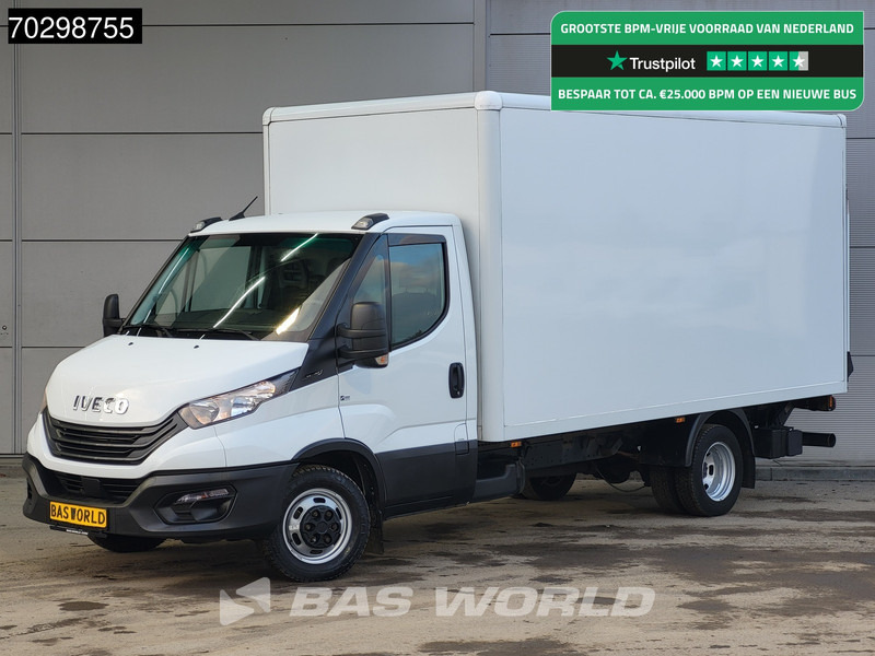 Iveco Daily 35C16 Laadklep Dubbellucht Bakwagen 160PK 3,5t Trekgewicht Airco Euro6 Meubelbak Koffer Airco - Комбе фургон: слика 1 Iveco Daily 35C16 Laadklep Dubbellucht Bakwagen 160PK 3,5t Trekgewicht Airco Euro6 Meubelbak Koffer Airco - Комбе фургон: слика 1