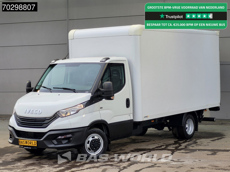 Iveco Daily 35C16 Laadklep Dubbellucht Bakwagen 160PK Airco Euro6 Meubelbak Koffer Airco - Комбе фургон: слика 1 Iveco Daily 35C16 Laadklep Dubbellucht Bakwagen 160PK Airco Euro6 Meubelbak Koffer Airco - Комбе фургон: слика 1