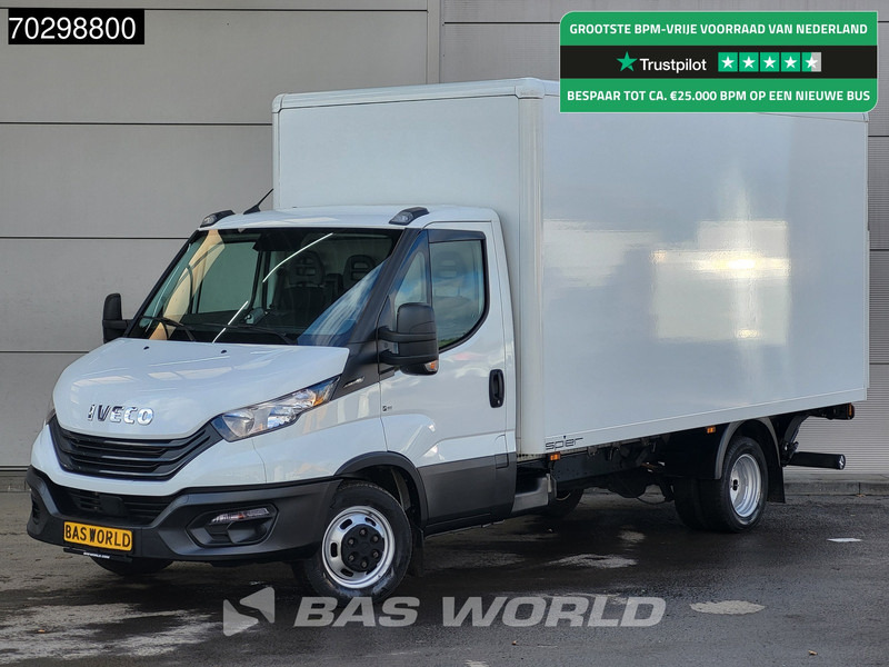 Iveco Daily 35C16 Laadklep Dubbellucht Bakwagen 160PK Airco Euro6 Meubelbak Koffer Airco - Комбе фургон: слика 1 Iveco Daily 35C16 Laadklep Dubbellucht Bakwagen 160PK Airco Euro6 Meubelbak Koffer Airco - Комбе фургон: слика 1