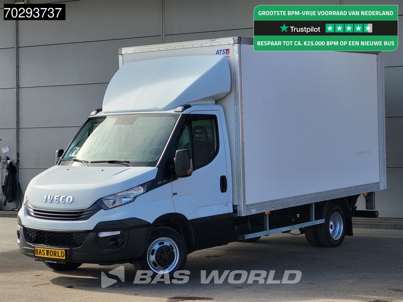 Iveco Daily 35C16 Laadklep Dubbellucht Bakwagen Airco Cruise Euro6 Meubelbak Koffer 20m3 Airco Cruise control - Комбе фургон: слика 1 Iveco Daily 35C16 Laadklep Dubbellucht Bakwagen Airco Cruise Euro6 Meubelbak Koffer 20m3 Airco Cruise control - Комбе фургон: слика 1