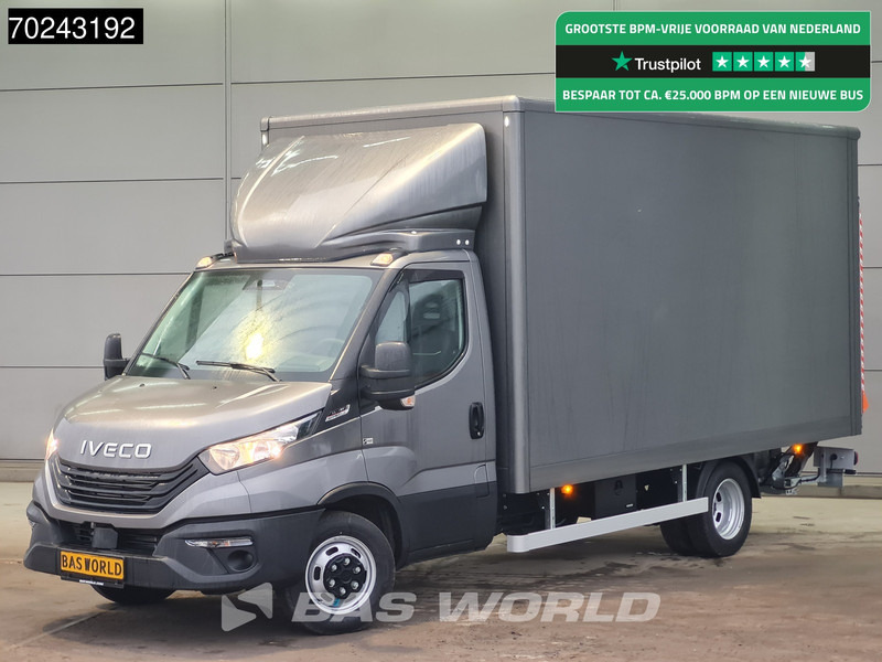 Iveco Daily 35C18 2025 MODEL Automaat 1000kg Laadklep ACC Navi Airco Zijdeur Bakwagen Meubelbak Koffer 21m3 Airco - Комбе фургон: слика 1 Iveco Daily 35C18 2025 MODEL Automaat 1000kg Laadklep ACC Navi Airco Zijdeur Bakwagen Meubelbak Koffer 21m3 Airco - Комбе фургон: слика 1