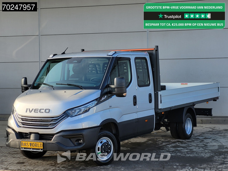 Iveco Daily 35C18 3.0 180PK Nwe model 2025 Dubbel Cabine Open laadbak Navi ACC LED 3,5T Trekvermogen Pritsche Pickup Airco Dubbel cabine - Комбе со отворен сандак: слика 1 Iveco Daily 35C18 3.0 180PK Nwe model 2025 Dubbel Cabine Open laadbak Navi ACC LED 3,5T Trekvermogen Pritsche Pickup Airco Dubbel cabine - Комбе со отворен сандак: слика 1