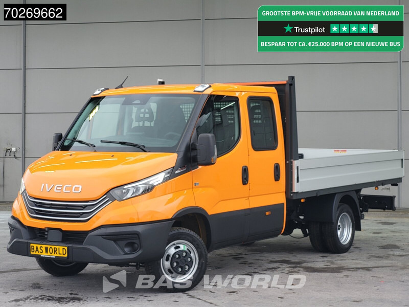 Iveco Daily 35C21 3.0 210PK 2025model Dubbel Cabine Open laadbak 3.5t Trekhaak CarPlay ACC LED Pritsche Pickup Airco Dubbel cabine Trekhaak - Комбе со отворен сандак: слика 1 Iveco Daily 35C21 3.0 210PK 2025model Dubbel Cabine Open laadbak 3.5t Trekhaak CarPlay ACC LED Pritsche Pickup Airco Dubbel cabine Trekhaak - Комбе со отворен сандак: слика 1