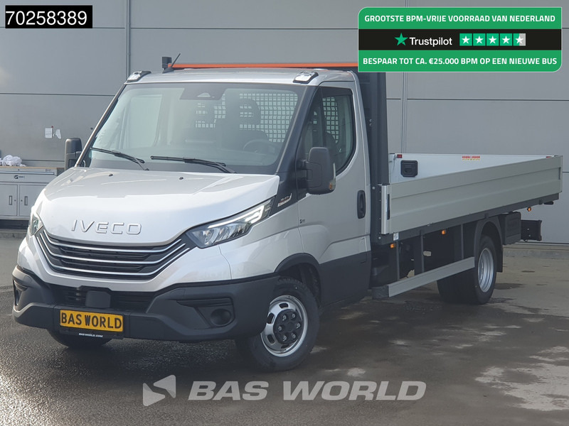 Iveco Daily 35C21 3.0 210PK 2025model Open laadbak CarPlay ACC LED 3,5T Trekvermogen Pritsche Pickup Airco - Комбе со отворен сандак: слика 1 Iveco Daily 35C21 3.0 210PK 2025model Open laadbak CarPlay ACC LED 3,5T Trekvermogen Pritsche Pickup Airco - Комбе со отворен сандак: слика 1