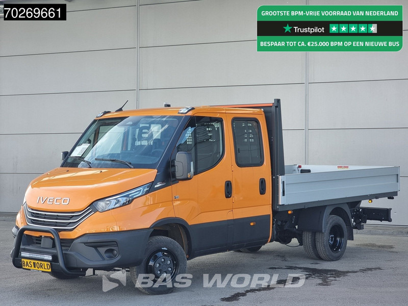Iveco Daily 35C21 3.0 210PK Black Edition 2025model Dubbel Cabine Open laadbak 3.5t Trekhaak CarPlay ACC LED Pritsche Pickup Airco Dubbel ca - Комбе со отворен сандак: слика 1 Iveco Daily 35C21 3.0 210PK Black Edition 2025model Dubbel Cabine Open laadbak 3.5t Trekhaak CarPlay ACC LED Pritsche Pickup Airco Dubbel ca - Комбе со отворен сандак: слика 1