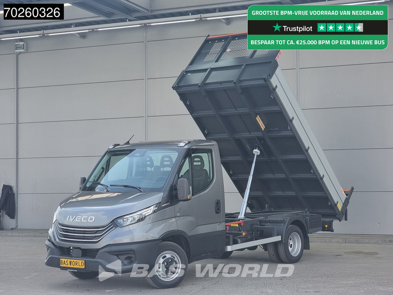 Iveco Daily 35C21 3.0L 210PK Automaat Kipper 2025 ACC Airco CarPlay Tipper Benne Kieper 3m3 Airco - Комби кипер: слика 1 Iveco Daily 35C21 3.0L 210PK Automaat Kipper 2025 ACC Airco CarPlay Tipper Benne Kieper 3m3 Airco - Комби кипер: слика 1