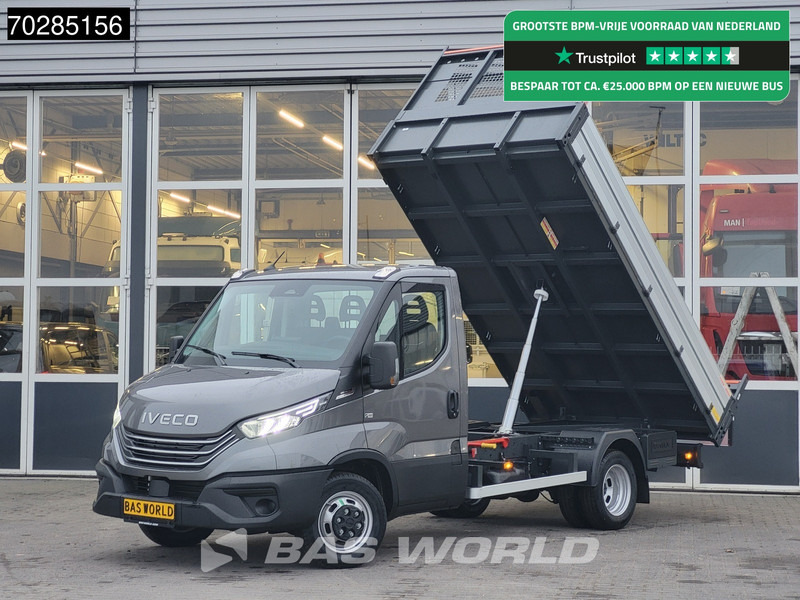 Iveco Daily 35C21 3.0L 210PK Automaat Open Laadbak 2025 model ACC Airco CarPlay Pritsche Pickup Open Box Airco - Комбе со отворен сандак: слика 1 Iveco Daily 35C21 3.0L 210PK Automaat Open Laadbak 2025 model ACC Airco CarPlay Pritsche Pickup Open Box Airco - Комбе со отворен сандак: слика 1
