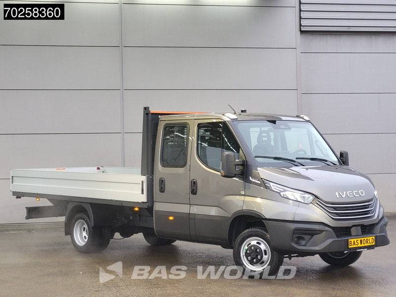 Iveco Daily 35C21 3.0L Automaat 210PK 2025-Model Open laadbak Dubbel Cabine Dubbellucht CarPlay ACC LED 3,5T Trekvermogen Euro6 Pritsche Pic - Комбе со отворен сандак: слика 2 Iveco Daily 35C21 3.0L Automaat 210PK 2025-Model Open laadbak Dubbel Cabine Dubbellucht CarPlay ACC LED 3,5T Trekvermogen Euro6 Pritsche Pic - Комбе со отворен сандак: слика 2
