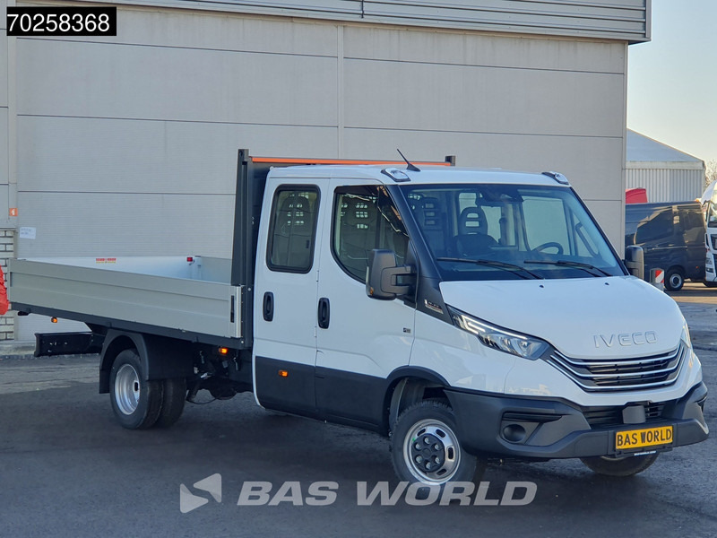 Iveco Daily 35C21 3.0L Automaat 210PK 2025-Model Open laadbak Dubbel Cabine Dubbellucht CarPlay ACC LED 3,5T Trekvermogen Euro6 Pritsche Pic - Комбе со отворен сандак: слика 3 Iveco Daily 35C21 3.0L Automaat 210PK 2025-Model Open laadbak Dubbel Cabine Dubbellucht CarPlay ACC LED 3,5T Trekvermogen Euro6 Pritsche Pic - Комбе со отворен сандак: слика 3