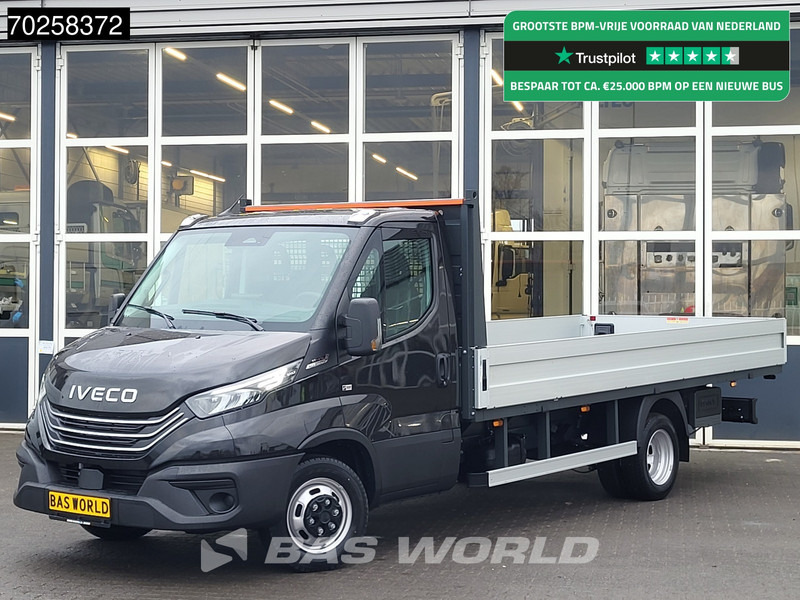 Iveco Daily 35C21 3.0L Automaat 210PK 2025-Model Open laadbak Dubbellucht CarPlay ACC LED 3,5T Trekvermogen Euro6 Pritsche Pickup Airco - Комбе со отворен сандак: слика 1 Iveco Daily 35C21 3.0L Automaat 210PK 2025-Model Open laadbak Dubbellucht CarPlay ACC LED 3,5T Trekvermogen Euro6 Pritsche Pickup Airco - Комбе со отворен сандак: слика 1