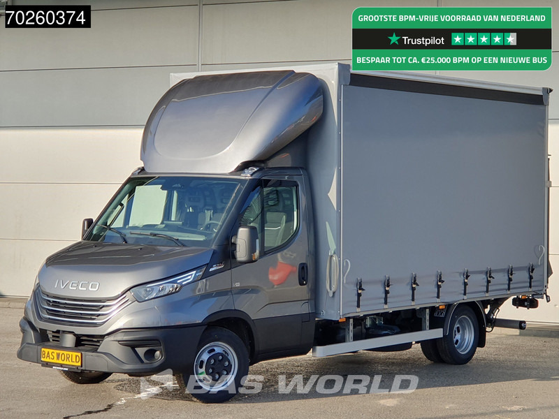 Iveco Daily 35C21 3.0L Automaat Schuifzeilen met Laadklep ACC LED Bakwagen Schuifzeil Zeilen Koffer Meubelbak Plane 22m3 Airco - Комбе со церада: слика 1 Iveco Daily 35C21 3.0L Automaat Schuifzeilen met Laadklep ACC LED Bakwagen Schuifzeil Zeilen Koffer Meubelbak Plane 22m3 Airco - Комбе со церада: слика 1