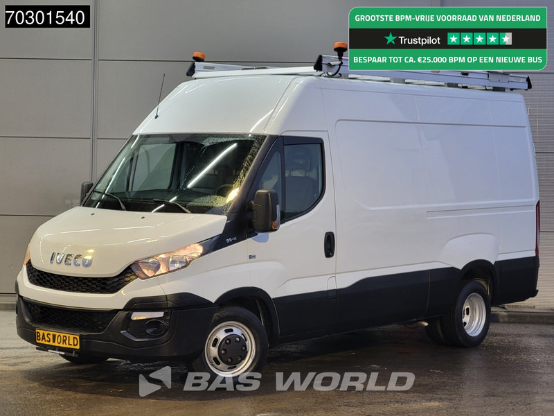 Iveco Daily 35C21 3.0L Dubbellucht 3,5t Trekhaak 210PK L2H2 Airco Cruise Camera Imperiaal Werkplaatsinrichting Euro6 L2 Airco Trekhaak Cruis - Товарно комбе: слика 1 Iveco Daily 35C21 3.0L Dubbellucht 3,5t Trekhaak 210PK L2H2 Airco Cruise Camera Imperiaal Werkplaatsinrichting Euro6 L2 Airco Trekhaak Cruis - Товарно комбе: слика 1