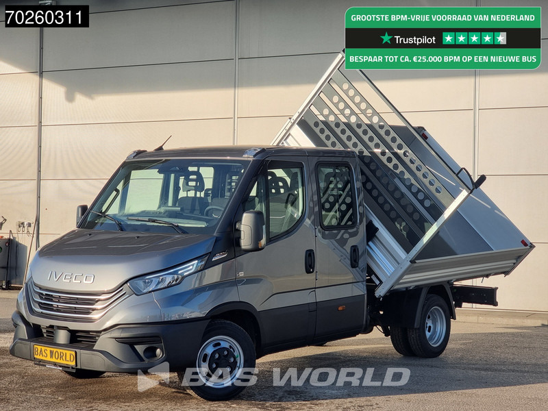 Iveco Daily 35C21 3 zijdige Kipper Dubbel Cabine 210PK 3.0L Dubbellucht Airco Cruise LED Camera Tipper Benne Kieper 2m3 Airco - Комби кипер: слика 1 Iveco Daily 35C21 3 zijdige Kipper Dubbel Cabine 210PK 3.0L Dubbellucht Airco Cruise LED Camera Tipper Benne Kieper 2m3 Airco - Комби кипер: слика 1