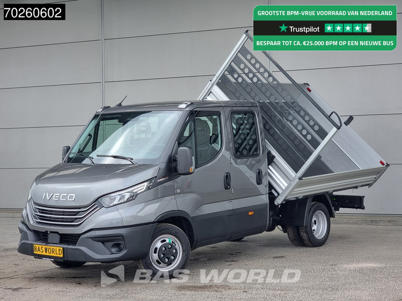 Iveco Daily 35C21 3 zijdige Kipper Dubbel Cabine 210PK 3.0L Dubbellucht Airco Cruise LED Camera Tipper Benne Kieper 2m3 Airco - Комби кипер: слика 1 Iveco Daily 35C21 3 zijdige Kipper Dubbel Cabine 210PK 3.0L Dubbellucht Airco Cruise LED Camera Tipper Benne Kieper 2m3 Airco - Комби кипер: слика 1