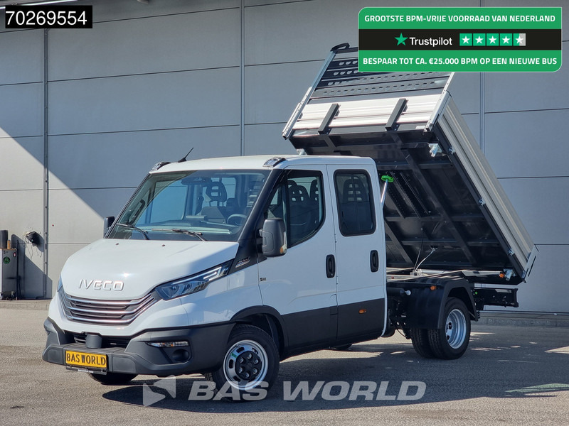 Iveco Daily 35C21 3 zijdige Kipper Dubbel Cabine 210PK 3.0L Dubbellucht Airco Cruise LED Camera Tipper Benne Kieper 2m3 Airco Trekhaak - Комби кипер: слика 1 Iveco Daily 35C21 3 zijdige Kipper Dubbel Cabine 210PK 3.0L Dubbellucht Airco Cruise LED Camera Tipper Benne Kieper 2m3 Airco Trekhaak - Комби кипер: слика 1