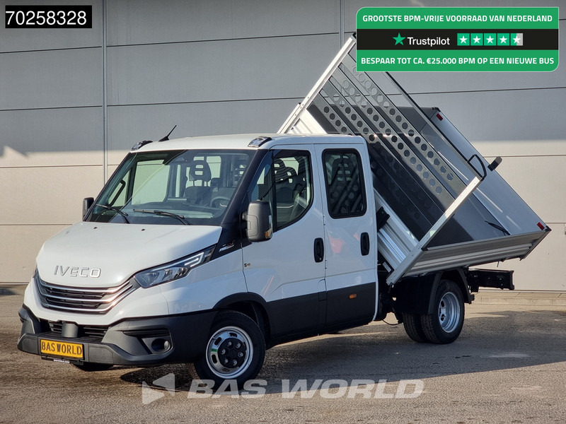 Iveco Daily 35C21 3 zijdige Kipper Dubbel Cabine 210PK 3.0L Dubbellucht Airco Cruise LED Camera Tipper Benne Kieper 2m3 Airco Trekhaak - Комби кипер: слика 1 Iveco Daily 35C21 3 zijdige Kipper Dubbel Cabine 210PK 3.0L Dubbellucht Airco Cruise LED Camera Tipper Benne Kieper 2m3 Airco Trekhaak - Комби кипер: слика 1