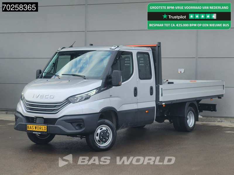 Iveco Daily 35C21 Automaat 2025model Open laadbak Dubbel Cabine CarPlay ACC LED 3,5T Trekvermogen Pritsche Pickup Airco Dubbel cabine - Комбе со отворен сандак: слика 1 Iveco Daily 35C21 Automaat 2025model Open laadbak Dubbel Cabine CarPlay ACC LED 3,5T Trekvermogen Pritsche Pickup Airco Dubbel cabine - Комбе со отворен сандак: слика 1