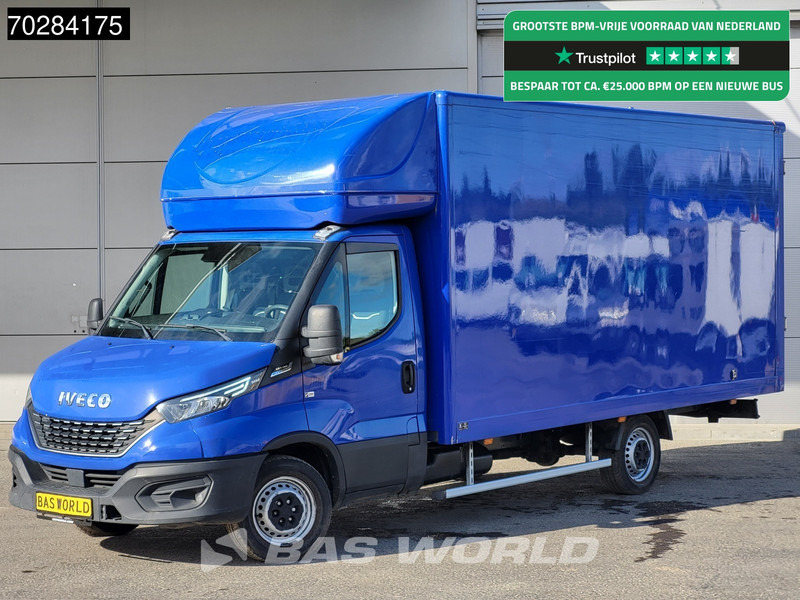 Iveco Daily 35S14 Automaat Bakwagen Achterdeuren 488cm lang! Airco Cruise Euro6 Meubelbak Koffer 23m3 Airco Cruise control - Комбе фургон: слика 1 Iveco Daily 35S14 Automaat Bakwagen Achterdeuren 488cm lang! Airco Cruise Euro6 Meubelbak Koffer 23m3 Airco Cruise control - Комбе фургон: слика 1