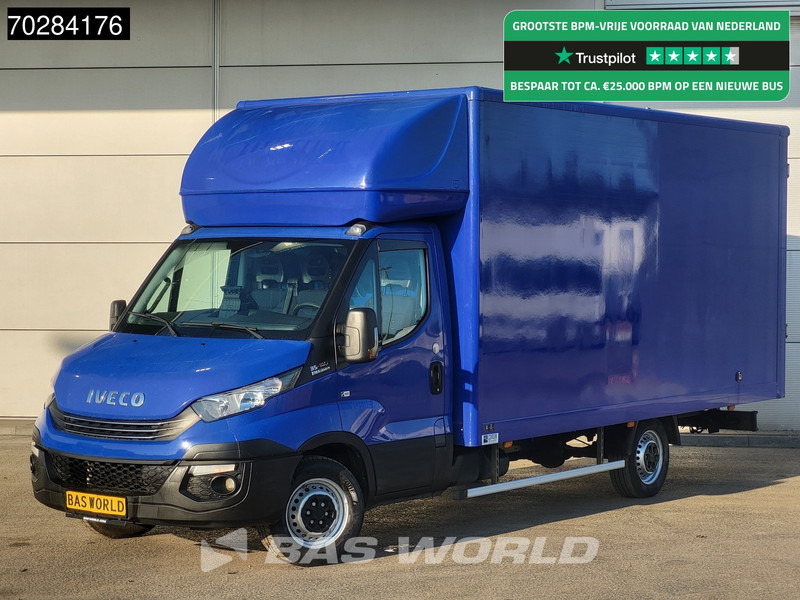 Iveco Daily 35S14 Automaat Bakwagen Achterdeuren 488cm lang! Airco Cruise Euro6 Meubelbak Koffer 24m3 Airco Cruise control - Комбе фургон: слика 1 Iveco Daily 35S14 Automaat Bakwagen Achterdeuren 488cm lang! Airco Cruise Euro6 Meubelbak Koffer 24m3 Airco Cruise control - Комбе фургон: слика 1