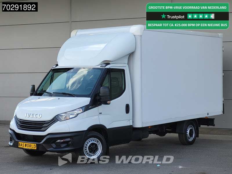 Iveco Daily 35S16 Automaat Bakwagen Achterdeuren 160PK Airco Camera Euro6 Meubelbak Koffer 21m3 Airco - Комбе фургон: слика 1 Iveco Daily 35S16 Automaat Bakwagen Achterdeuren 160PK Airco Camera Euro6 Meubelbak Koffer 21m3 Airco - Комбе фургон: слика 1