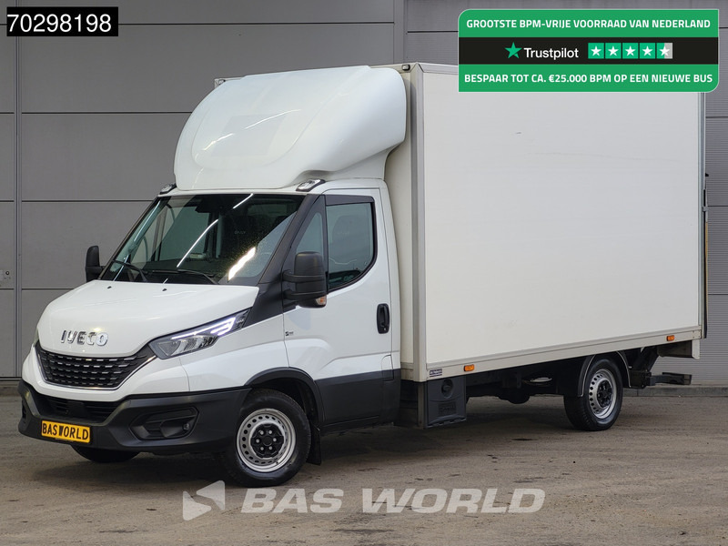 Iveco Daily 35S16 Laadklep Zijdeur Bakwagen 160PK ACC LED Navi Airco Camera Standkachel Euro6 Meubelbak Koffer Airco - Комбе фургон: слика 1 Iveco Daily 35S16 Laadklep Zijdeur Bakwagen 160PK ACC LED Navi Airco Camera Standkachel Euro6 Meubelbak Koffer Airco - Комбе фургон: слика 1