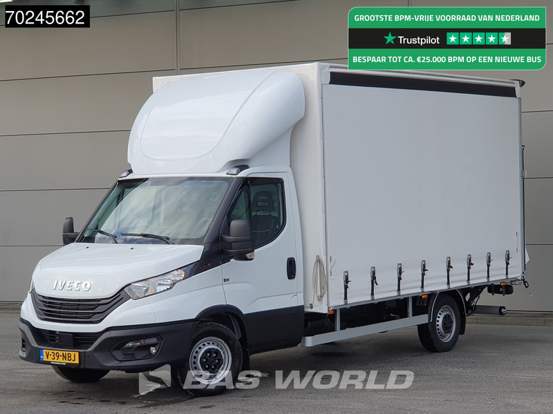 Iveco Daily 35S18 3.0L Laadklep Schuifzeilen Airco Cruise Bakwagen Meubelbak Zeilenwagen Schuifzeil Plane 22m3 Airco Cruise control - Комбе со церада: слика 1 Iveco Daily 35S18 3.0L Laadklep Schuifzeilen Airco Cruise Bakwagen Meubelbak Zeilenwagen Schuifzeil Plane 22m3 Airco Cruise control - Комбе со церада: слика 1