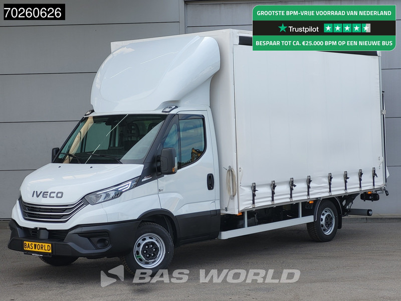 Iveco Daily 35S21 3.0L 210PK Automaat Schuifzeilen Laadklep ACC LED CarPlay Euro6 Schuifzeil Zeilen Koffer Meubelbak Bakwagen Airco - Комбе со церада: слика 1 Iveco Daily 35S21 3.0L 210PK Automaat Schuifzeilen Laadklep ACC LED CarPlay Euro6 Schuifzeil Zeilen Koffer Meubelbak Bakwagen Airco - Комбе со церада: слика 1