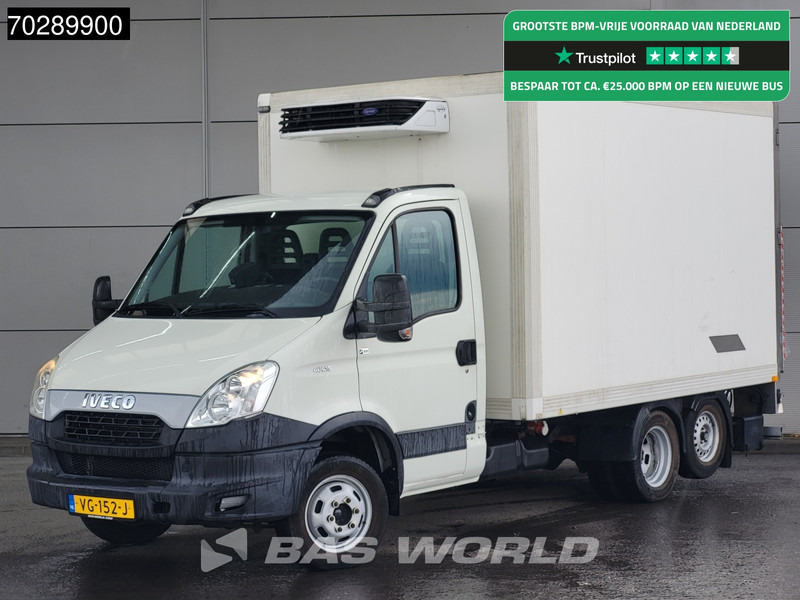 Iveco Daily 40C15 BE-Combi 75Plus Koelwagen Laadklep Carrier Xarios 350 Zijdeur Achterdeuren Airco Cruise Camera Koel Koeler Kühl Kühler Küh - Комбе ладилник: слика 1 Iveco Daily 40C15 BE-Combi 75Plus Koelwagen Laadklep Carrier Xarios 350 Zijdeur Achterdeuren Airco Cruise Camera Koel Koeler Kühl Kühler Küh - Комбе ладилник: слика 1