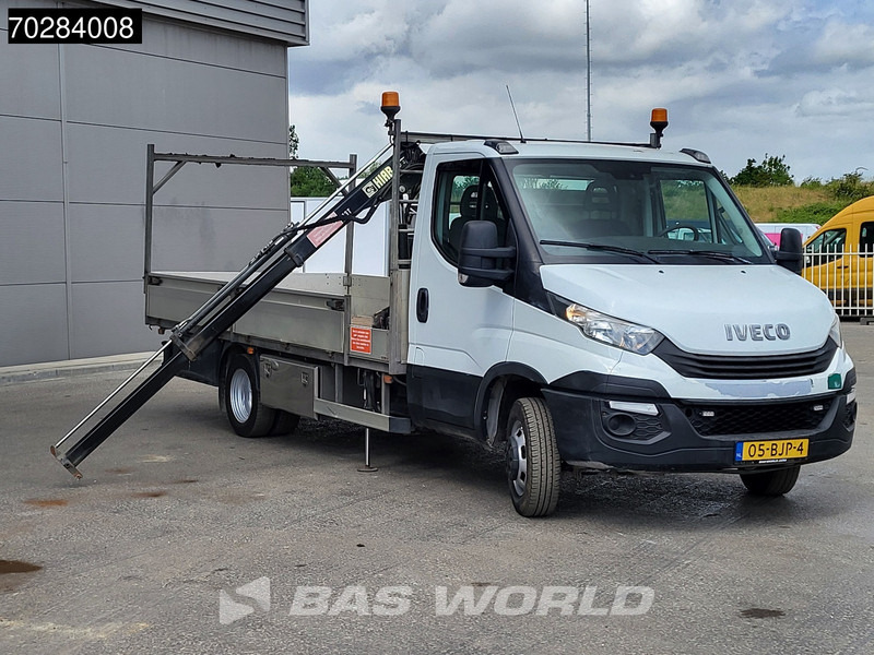 Iveco Daily 50C15 3.0L Euro6 Kraanwagen HIAB 013T PTO 3,5t Trekhaak Airco Cruise Kraan Crane Kranwagen Pickup Pritsche Airco Trekhaak Cruise - Комбе со отворен сандак: слика 1 Iveco Daily 50C15 3.0L Euro6 Kraanwagen HIAB 013T PTO 3,5t Trekhaak Airco Cruise Kraan Crane Kranwagen Pickup Pritsche Airco Trekhaak Cruise - Комбе со отворен сандак: слика 1