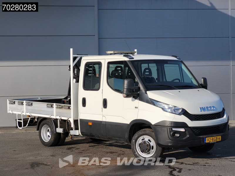 Iveco Daily 50C17 3,0L Automaat 170PK HIAB 017T-2 DC Open laadbak Dubbellucht Airco Euro6 Pickup Crane Kraanwagen Kranwagen Pritsche Airco D - Комбе со отворен сандак: слика 5 Iveco Daily 50C17 3,0L Automaat 170PK HIAB 017T-2 DC Open laadbak Dubbellucht Airco Euro6 Pickup Crane Kraanwagen Kranwagen Pritsche Airco D - Комбе со отворен сандак: слика 5