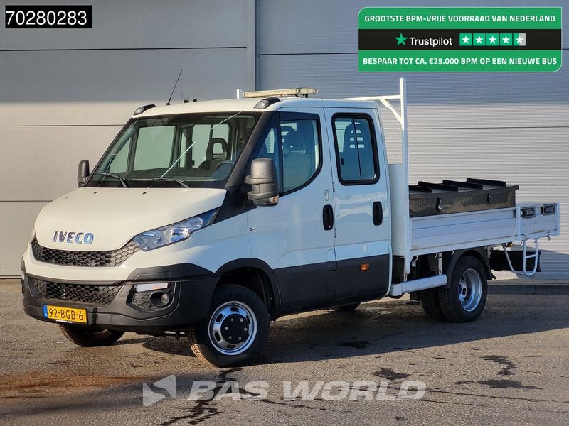 Iveco Daily 50C17 3,0L Automaat 170PK HIAB 017T-2 DC Open laadbak Dubbellucht Airco Euro6 Pickup Crane Kraanwagen Kranwagen Pritsche Airco D - Комбе со отворен сандак: слика 5 Iveco Daily 50C17 3,0L Automaat 170PK HIAB 017T-2 DC Open laadbak Dubbellucht Airco Euro6 Pickup Crane Kraanwagen Kranwagen Pritsche Airco D - Комбе со отворен сандак: слика 5