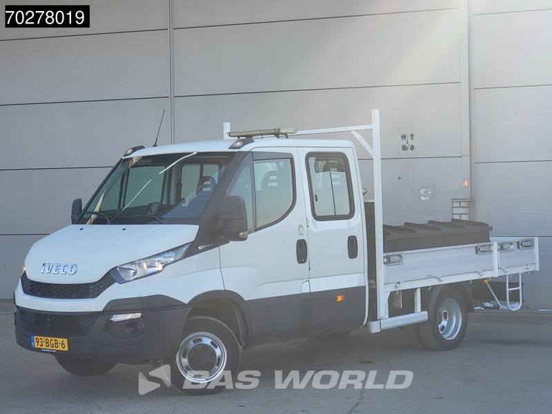 Iveco Daily 50C17 3.0L Automaat DC Open laadbak Kraan Hiab 017T-2 Airco APK 10-2025 Pickup Crane Kraanwagen Pritsche Airco Dubbel cabine - Комбе со отворен сандак: слика 5 Iveco Daily 50C17 3.0L Automaat DC Open laadbak Kraan Hiab 017T-2 Airco APK 10-2025 Pickup Crane Kraanwagen Pritsche Airco Dubbel cabine - Комбе со отворен сандак: слика 5