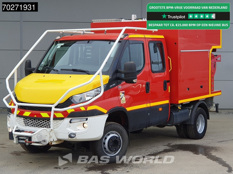 Iveco Daily 70C17 4x4 Achleitner Firetruck Brandweerwagen AWD Allrad Camper 1200liter Airco Dubbel cabine Trekhaak Cruise control - Амбулантно возило: слика 1 Iveco Daily 70C17 4x4 Achleitner Firetruck Brandweerwagen AWD Allrad Camper 1200liter Airco Dubbel cabine Trekhaak Cruise control - Амбулантно возило: слика 1
