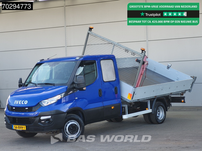 Iveco Daily 70C17 Drie-Zijdige 3.0L Kipper 7-tons Kraan Dubbellucht 170PK 3,5t Trekhaak Airco Tipper Benne Kieper Kraanwagen Crane Kranwagen - Комби кипер: слика 1 Iveco Daily 70C17 Drie-Zijdige 3.0L Kipper 7-tons Kraan Dubbellucht 170PK 3,5t Trekhaak Airco Tipper Benne Kieper Kraanwagen Crane Kranwagen - Комби кипер: слика 1
