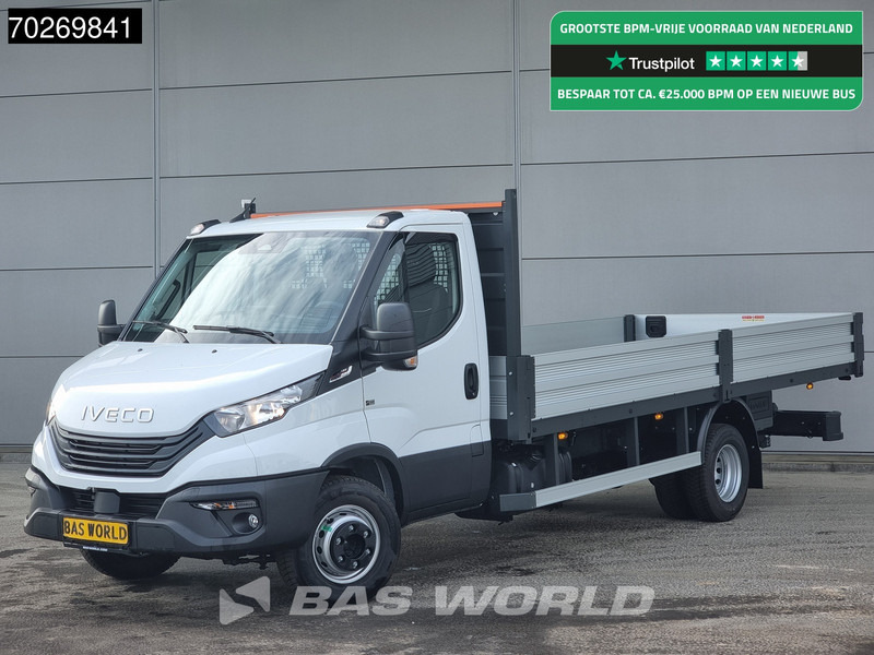 Iveco Daily 70C18 3.0L Automaat 525cm Open laadbak Trekhaak ACC Navi Airco Pickup Pritsche Airco Trekhaak - Комбе со отворен сандак: слика 1 Iveco Daily 70C18 3.0L Automaat 525cm Open laadbak Trekhaak ACC Navi Airco Pickup Pritsche Airco Trekhaak - Комбе со отворен сандак: слика 1