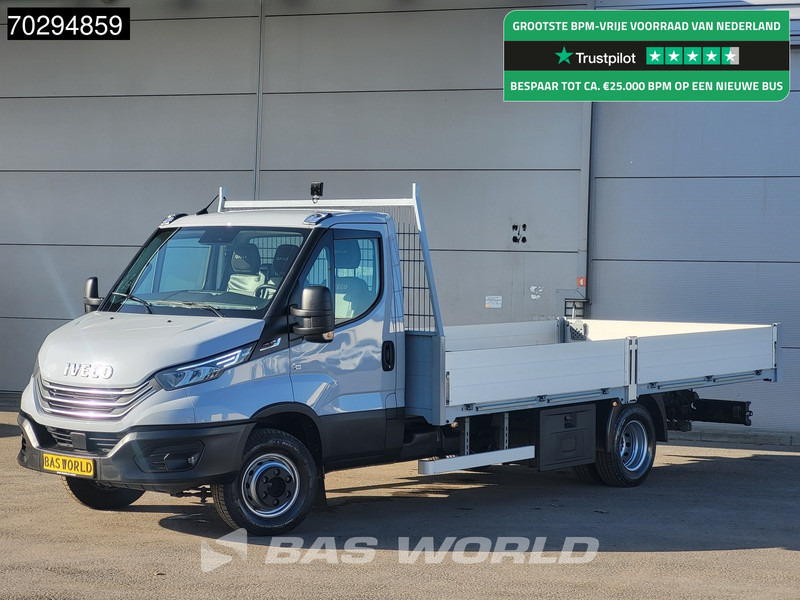 Iveco Daily 72C21 512cm XXL 3.0L Automaat Open Laadbak 210PK 3,5t Trekhaak LED Camera Airco Cruise CarPlay Euro6 Pritsche Pickup Open Box Ai - Комбе со отворен сандак: слика 1 Iveco Daily 72C21 512cm XXL 3.0L Automaat Open Laadbak 210PK 3,5t Trekhaak LED Camera Airco Cruise CarPlay Euro6 Pritsche Pickup Open Box Ai - Комбе со отворен сандак: слика 1
