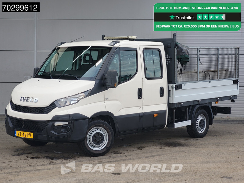 Iveco Daily Open Laadbak 3,5t Trekhaak Airco APK 05-2026 Euro6 Pritsche Pickup Open Box Airco Trekhaak - Комбе со отворен сандак: слика 1 Iveco Daily Open Laadbak 3,5t Trekhaak Airco APK 05-2026 Euro6 Pritsche Pickup Open Box Airco Trekhaak - Комбе со отворен сандак: слика 1